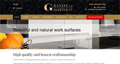 Desktop Screenshot of granitemaster.co.uk